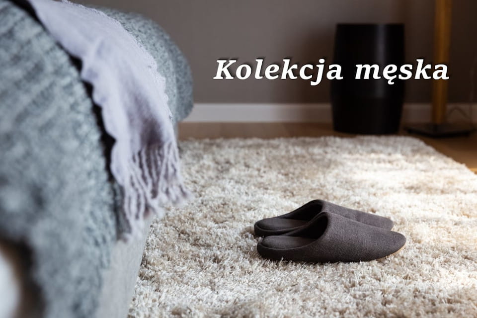 męskie kapcie